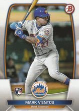 Load image into Gallery viewer, 2023 Bowman Mark Vientos RC #55 New York Mets
