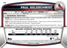 Load image into Gallery viewer, 2023 Bowman Paul Goldschmidt #71 St. Louis Cardinals