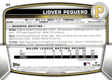 将图片加载到图库查看器,2023 Bowman Liover Peguero RC #85 Pittsburgh Pirates