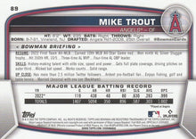 Load image into Gallery viewer, 2023 Bowman Mike Trout #89 Angels