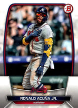 Load image into Gallery viewer, 2023 Bowman Ronald Acuna Jr. #92 Atlanta Braves