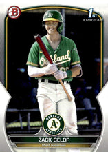 Load image into Gallery viewer, 2023 Bowman Prospects Zack Gelof BP-1 Oakland Athletics