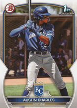 Load image into Gallery viewer, 2023 Bowman Prospects 1st Bowman Austin Charles FBC BP-17 Kansas City Royals