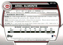 Load image into Gallery viewer, 2023 Bowman Prospects 1st Bowman Ariel Almonte FBC BP-78 Cincinnati Reds