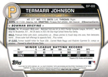 Load image into Gallery viewer, 2023 Bowman Prospects Termarr Johnson BP-88 Pittsburgh Pirates