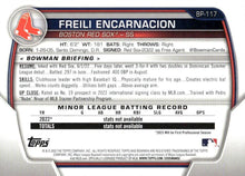Load image into Gallery viewer, 2023 Bowman Prospects 1st Bowman Freili Encarnacion FBC BP-117 Boston Red Sox