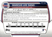 تحميل الصورة إلى عارض المعرض، آفاق بومان 2023 1st Bowman Marcus Lee Sang FBC BP-126 Philadelphia Phillies
