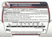Load image into Gallery viewer, 2023 Bowman Prospects 1st Bowman Luis Rodriguez FBC BP-130 St. Louis Cardinals