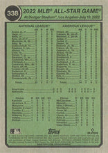 Load image into Gallery viewer, 2023 Topps Heritage Byron Buxton / Mookie Betts AS #338 Minnesota Twins