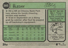 Load image into Gallery viewer, 2023 Topps Heritage JJ Bleday RC #385 Miami Marlins