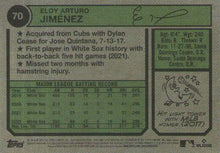 Load image into Gallery viewer, 2023 Topps Heritage Chrome Eloy Jimenez #70 Chicago White Sox