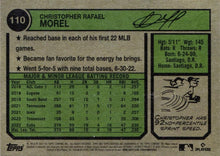 Load image into Gallery viewer, 2023 Topps Heritage Chrome Christopher Morel #110 Chicago Cubs