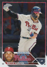 تحميل الصورة إلى عارض المعرض، 2023 Topps Chrome Bryce Harper #3 فيلادلفيا فيليز