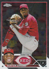 Load image into Gallery viewer, 2023 Topps Chrome Hunter Greene #40 Cincinnati Reds