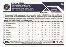 تحميل الصورة إلى عارض المعرض، 2023 Topps Chrome Ethan Small #46 Milwaukee Brewers