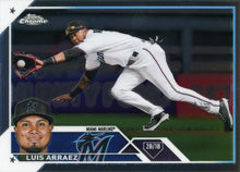 将图片加载到图库查看器,2023 Topps Chrome Luis Arraez #47 Miami Marlins