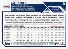 Load image into Gallery viewer, 2023 Topps Chrome Austin Riley #66 Atlanta Braves