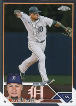 Load image into Gallery viewer, 2023 Topps Chrome Javier Baez #83 Detroit Tigers