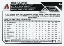 Load image into Gallery viewer, 2023 Topps Chrome Jake McCarthy #86 Arizona Diamondbacks