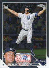 تحميل الصورة إلى عارض المعرض، 2023 Topps Chrome Giancarlo Stanton #90 New York Yankees