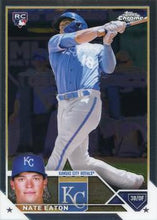 Load image into Gallery viewer, 2023 Topps Chrome Nate Eaton RC #96 Kansas City Royals