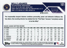 تحميل الصورة إلى عارض المعرض، 2023 Topps Chrome Willy Adames #101 Milwaukee Brewers