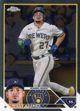تحميل الصورة إلى عارض المعرض، 2023 Topps Chrome Willy Adames #101 Milwaukee Brewers