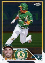 تحميل الصورة إلى عارض المعرض، 2023 Topps Chrome Ramón Laureano #116 Oakland Athletics