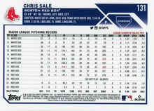 Load image into Gallery viewer, 2023 Topps Chrome Chris Sale #131 Boston Red Sox