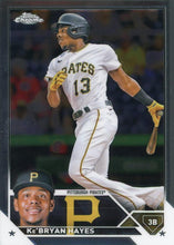 تحميل الصورة إلى عارض المعرض، 2023 Topps Chrome Ke'Bryan Hayes #137 Pittsburgh Pirates