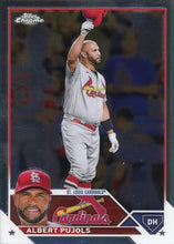 تحميل الصورة إلى عارض المعرض، 2023 Topps Chrome Albert Pujols #143 St. Louis Cardinals
