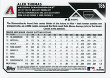 Load image into Gallery viewer, 2023 Topps Chrome Alek Thomas #186 Arizona Diamondbacks