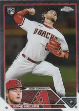 Load image into Gallery viewer, 2023 Topps Chrome Ryne Nelson RC #193 Arizona Diamondbacks