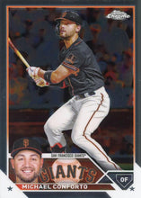تحميل الصورة إلى عارض المعرض، 2023 Topps Chrome Michael Conforto #219 San Francisco Giants
