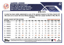 Load image into Gallery viewer, 2023 Topps Gold Star Aaron Judge #62 New York Yankees