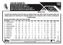 Load image into Gallery viewer, 2023 Topps Gold Star Gavin Sheets #132 Chicago White Sox