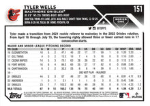 تحميل الصورة إلى عارض المعرض، 2023 Topps Gold Star Tyler Wells #151 Baltimore Orioles