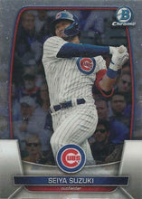 تحميل الصورة إلى عارض المعرض، 2023 Bowman Chrome Seiya Suzuki #16 Chicago Cubs
