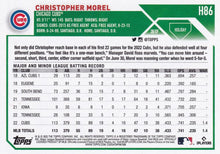 Load image into Gallery viewer, 2023 Topps Holiday Christopher Morel RC H86 Chicago Cubs