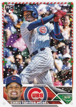 Load image into Gallery viewer, 2023 Topps Holiday Christopher Morel RC H86 Chicago Cubs