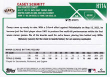 将图片加载到图库查看器,2023 Topps Holiday Casey Schmitt RC H114 San Francisco Giants