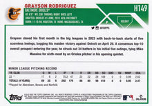 将图片加载到图库查看器,2023 Topps Holiday Grayson Rodriguez RC H149 Baltimore Orioles