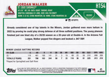 Load image into Gallery viewer, 2023 Topps Holiday Jordan Walker RC H154 St. Louis Cardinals