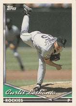 تحميل الصورة إلى عارض المعرض، 1994 Topps Curtis Leskanic # 191 Colorado Rockies