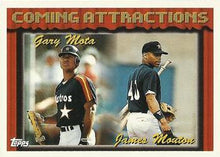 Load image into Gallery viewer, 1994 Topps Gary Mota / James Mouton CA, RC # 782 Houston Astros