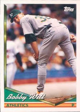 Load image into Gallery viewer, 1994 Topps Bobby Witt # 255 Oakland Athletics