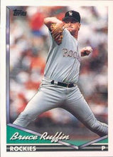 تحميل الصورة إلى عارض المعرض، 1994 Topps Bruce Ruffin # 407 Colorado Rockies