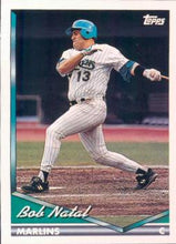 Load image into Gallery viewer, 1994 Topps Bob Natal # 437 Florida Marlins