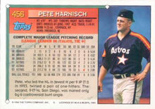 Load image into Gallery viewer, 1994 Topps Pete Harnisch # 456 Houston Astros