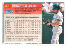 Load image into Gallery viewer, 1994 Topps Dante Bichette # 468 Colorado Rockies
